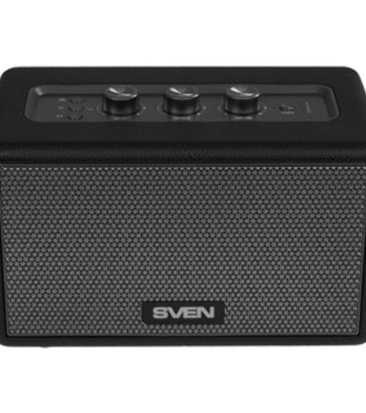 Аудиосистема SVEN HA-950, черный, МДФ, эко-кожа (60 Вт, Bluetooth, USB, Micro SD, пульт)