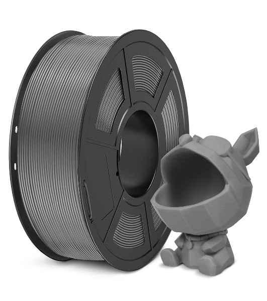 Филамент NVPrint PLA Meta Grey для 3D печати диаметр 1.75мм длина 330 метров масса 1 кг