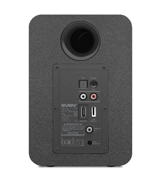 Акустическая система SVEN АС SPS-830 2.0 черный 60Вт BT