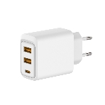 Сетевое зарядное устройство Rexant с двумя портами USB-A и одним портом USB-C, 10 Вт, фото4