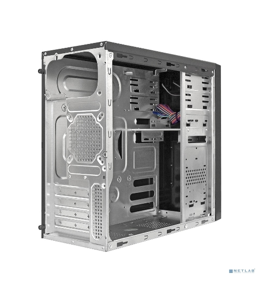 Компьютерный корпус Minitower ExeGate MA-372UX Black, mATX UN600, 120мм 2*USB+2*USB3.0, Audio