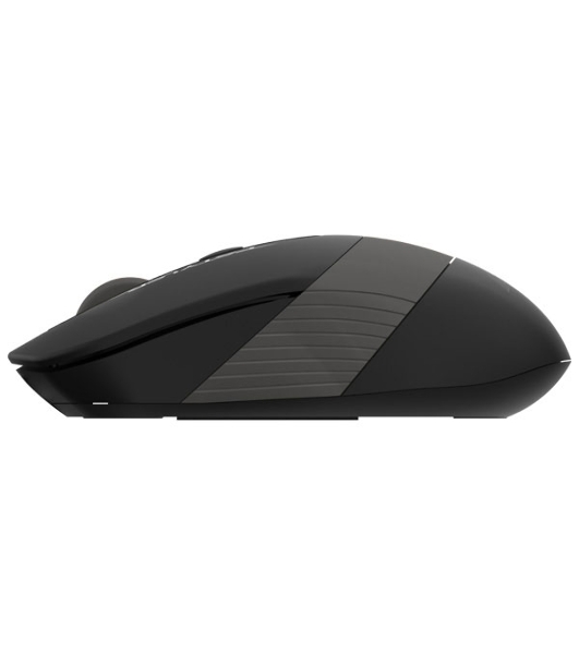 Мышь беспроводная A4Tech Fstyler FG10S черный/серый, 2000 dpi, радиоканал, USB, кнопки - 4