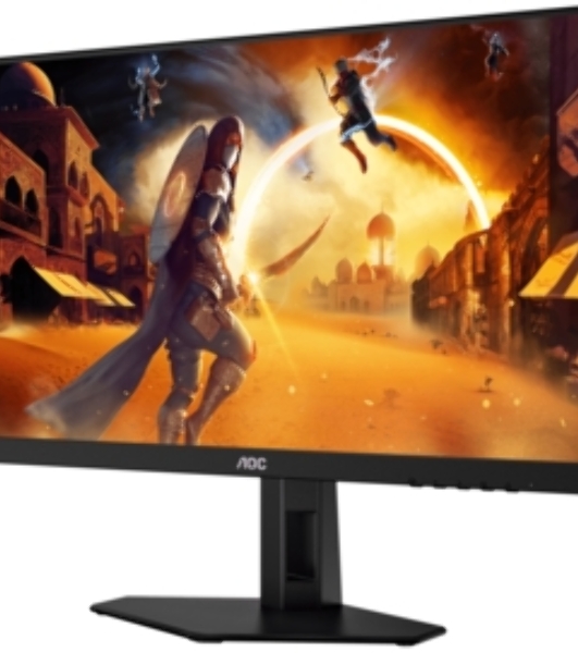 Монитор 23.8' AOC 24E4U IPS 1920x1080, 120 Гц, 4 мс, 16:9, 300 кд/м², HDMI 1.4, DP 1.2, VGA, USB-C, USB Hub (5x USB 3.2, вкл. USB-B), 3.5 Jack, динамики (2x2 Вт), HDR10, Adaptive-Sync, черный