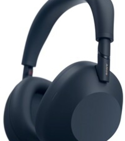 Беспроводные/проводные наушники Sony WH-1000XM6 синий, полноразмерные, Bluetooth + проводной, активное шумоподавление, до 40 ч