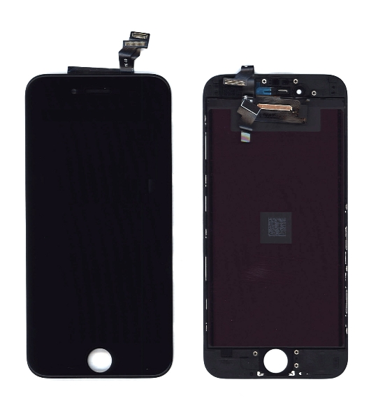Дисплей Amperin для Apple iPhone 6 в сборе с тачскрином (IPS), черный