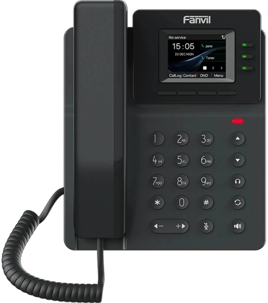 Телефон IP Fanvil V60W черный