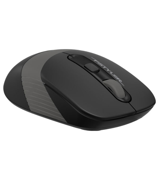 Мышь беспроводная A4Tech Fstyler FG10S черный/серый, 2000 dpi, радиоканал, USB, кнопки - 4
