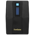 Источник бесперебойного питания ExeGate EX292775RUS Power Smart ULB-800.LCD.AVR.4C13 800VA/480W, LCD, AVR, 4*C13, металлический корпус, черный, фото12
