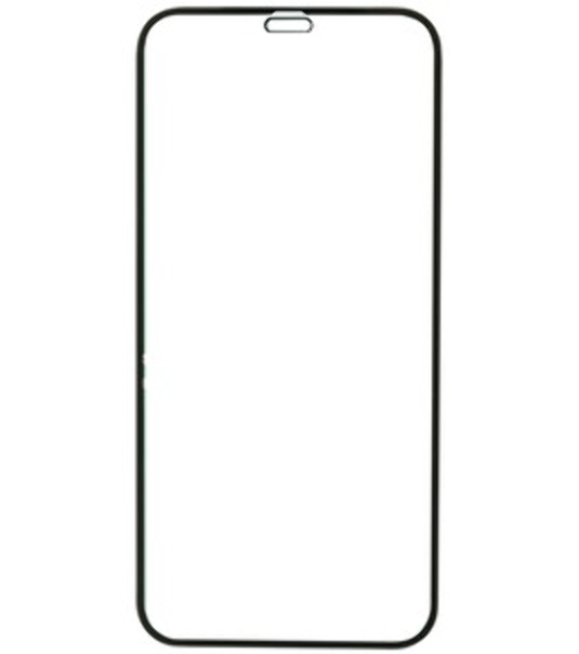 Защитное стекло для экрана Redline черный для Apple iPhone 12 mini антиблик. 1шт. (УТ000021878)