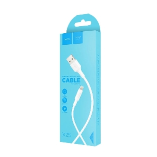 Кабель USB 2.0 HOCO X25, AM/Lightning M, белый, 1м