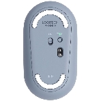 Мышь беспроводная Logitech Pebble M350 серый, 1000 dpi, радиоканал, Bluetooth, USB, кнопки - 3, фото4