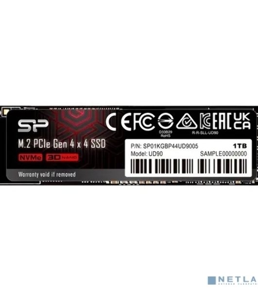 Накопитель SSD Silicon Power PCI-E 3.0 1Tb SP01KGbP44UD9005 M-Series UD80 M.2 2280