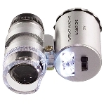 Мини микроскоп со светодиодной и УФ подсветкой, фото6