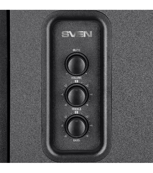 Акустическая система SVEN АС SPS-830 2.0 черный 60Вт BT
