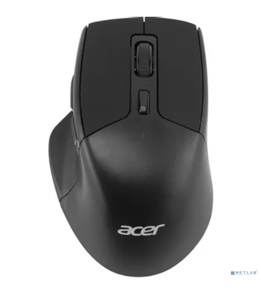 Мышь беспроводная Acer OMR170 черный, 1600 dpi, радиоканал, Bluetooth, USB, кнопки - 6