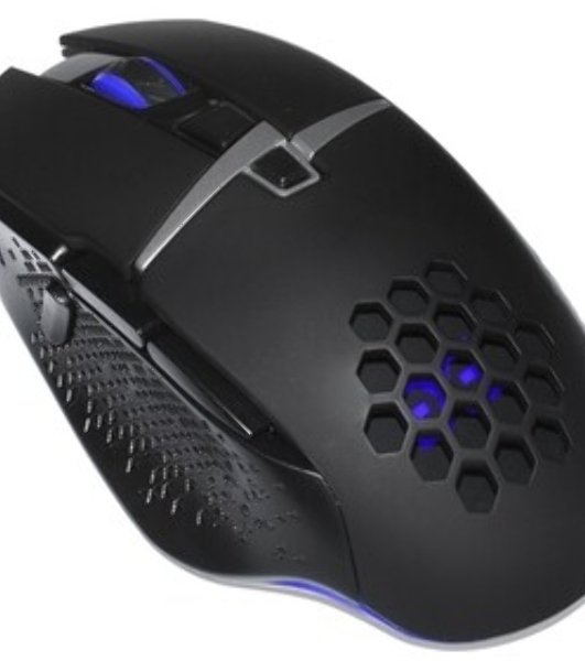 Мышь проводная ExeGate Gaming Standard Laser GML-14 черный, 4000 dpi, USB, кнопки - 8