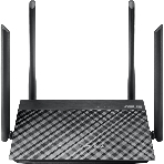 Маршрутизатор беспроводной Asus RT-AC1200 10/100BASE-TX черный (Dual Band), фото7