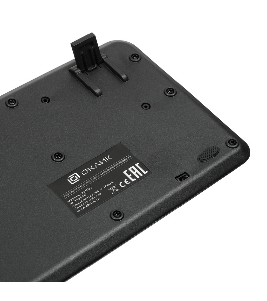 Клавиатура Oklick 90MV2 проводная, USB Type-A, чёрный