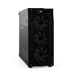 Компьютерный корпус Miditower ExeGate i3 BASE-NPX500 (ATX, БП 500NPX с вент. 12 см, с окном, 1*USB+1*USB 3.0, аудио, 4 вент. 12см с RGb подсветкой), фото11