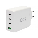 Зарядное устройство Cablexpert MP3A-PC-66 100Вт GaN, 5A, QC5.0/PD, 3xType-C, 1xUSB, белый, коробка, фото6