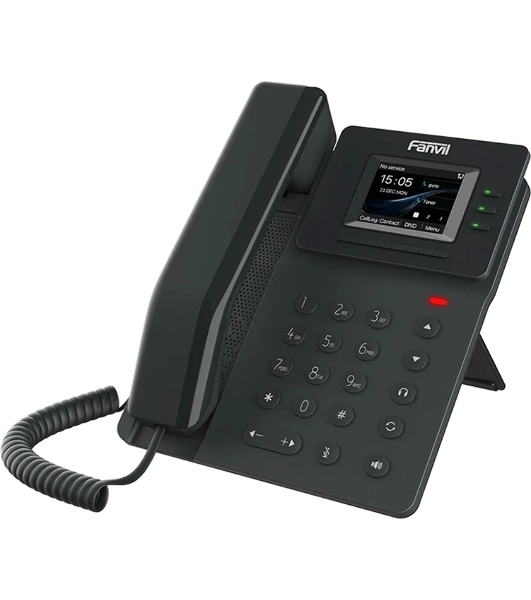 Телефон IP Fanvil V60W черный