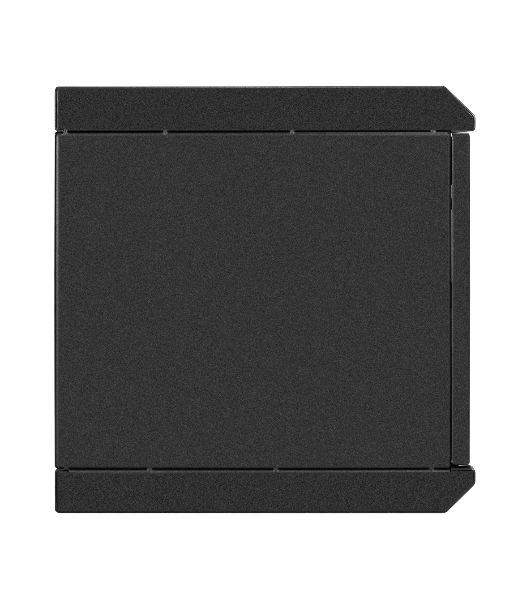 Шкаф телекоммуникационный 10' настенный 6U ExeGate EC-WM-6U.280.G.BLACK (10', 6U, 350x280x287мм (ШхГхВ), передняя дверь закаленное стекло, пыле- и влагозащита IP23, черный RAL 9004)