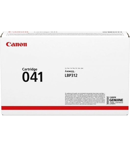 Картридж лазерный Canon Cartridge 041 (0452C002) черный (10000 стр.) для Canon LBP312x