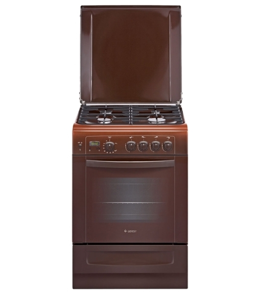 Плита газовая Gefest ПГ 6100-03 0001 коричневый, конфорок 4 шт, духовка 52 л, 60 см x 85 см x 60 см
