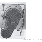 Сушильная машина Samsung DV90T5240AW/LP белый, 9 кг, сушка - тепловой насос, программ - 14, 60 x 85 x 65 см, фото14