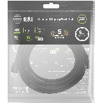 Кабель аудио-видео Cactus CS-DP-DP-1.4-5 DisplayPort (m)/DisplayPort (m) 5м. позолоч.конт. черный, фото7