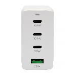Зарядное устройство Cablexpert MP3A-PC-66 100Вт GaN, 5A, QC5.0/PD, 3xType-C, 1xUSB, белый, коробка, фото5