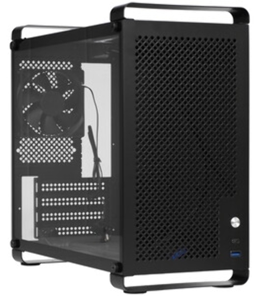 Компьютерный корпус Accord ACC-GCUB4 черный без БП mATX 1x92мм 1xUSB 3.0 1xUSB3.1 audio