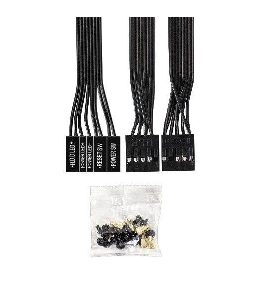 Корпус ExeGate BAA-503-UNS400, Mini-Tower, чёрный, 1 x 80/90 мм, БП 400 Вт