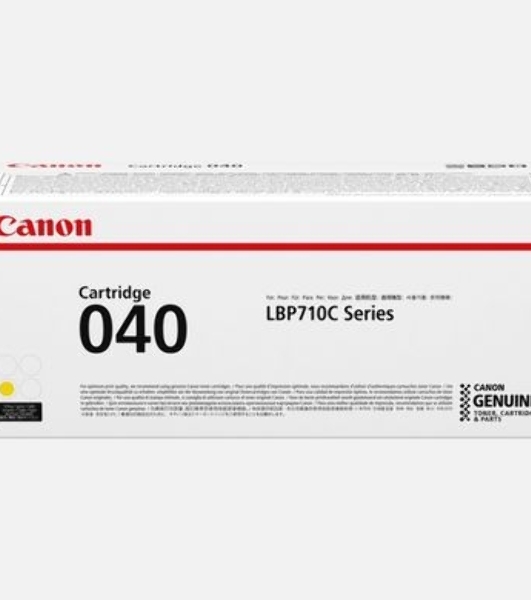 Картридж лазерный Canon Cartridge 040Y (0454C001) желтый, 5400 стр., для LBP710Cx/712Cx