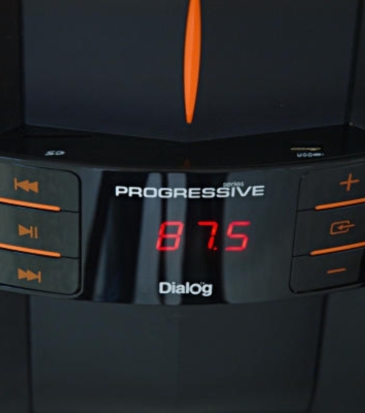Акустическая система Dialog Progressive AP-540 черный акустические колонки 5.1, 40W+5*12W RMS, USB+SD reader