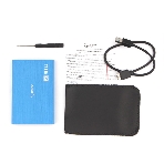 Внешний корпус 2.5' Gembird EE2-U3S-56, синий металлик, USB 3.0, SATA, алюминий, фото2