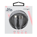 Кабель Crown USB - Lightning CMCU-3043L grey, фото2