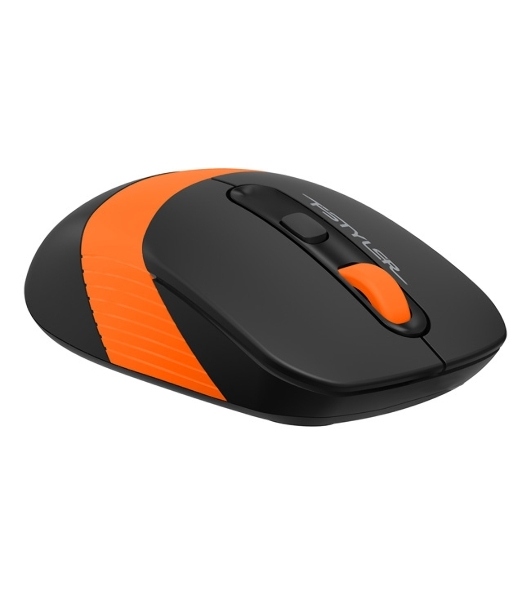 Мышь беспроводная A4Tech Fstyler FG10S черный/оранжевый, 2000 dpi, радиоканал, USB, кнопки - 4