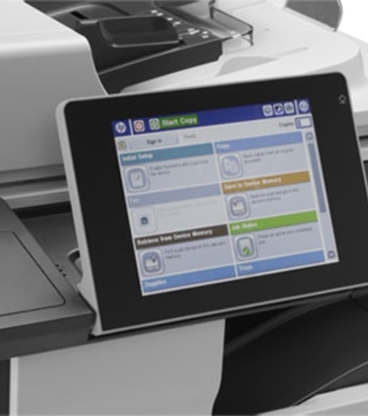 МФУ лазерное HP LaserJet Enterprise MFP M725dn (CF066A), A3, ч/б, печ. до 41 стр/мин., скан. до 50 стр/мин., 1200 x 1200 dpi (печать) 600x600dpi (скан.), USB, RJ-45, Air Print