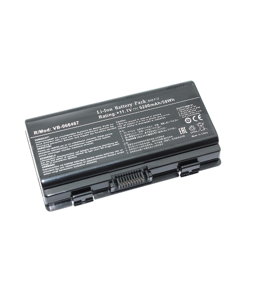Аккумуляторная батарея для ноутбука Asus X51R (A32-X51) 11.1V 5200mAh OEM