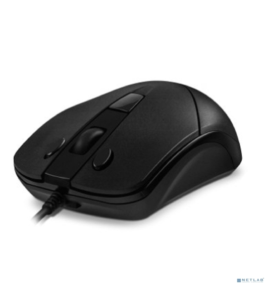 Мышь проводная SVEN RX-100 черный, 4000 dpi, USB, кнопки - 6