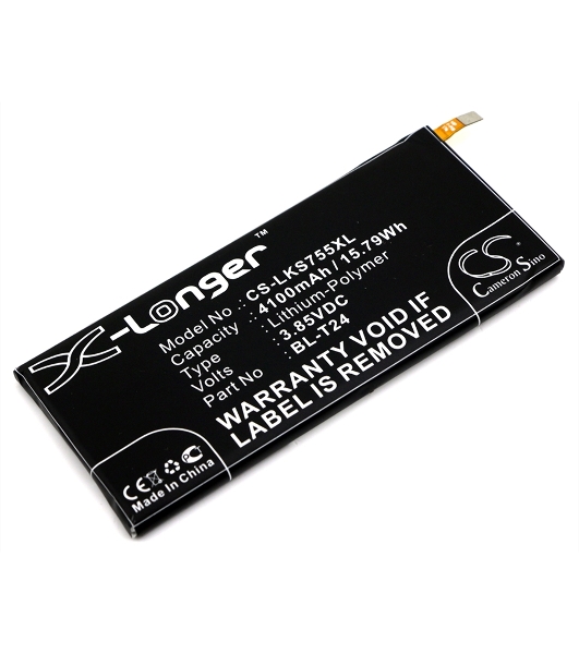 Аккумулятор CameronSino CS-LKS755XL BL-T24 для LG K212, K220 3.85V, 4100mAh, 15.79Wh