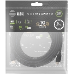 Кабель аудио-видео Cactus CS-DP-DP-1.4-10 DisplayPort (m)/DisplayPort (m) 10м. позолоч.конт. черный, фото5