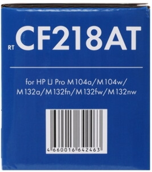 Картридж лазерный NVPrint совместимый NV-CF218AT для HP LaserJet Pro M132a/M132fn/M132fw/M132nw/M104a/M104w (1400k)