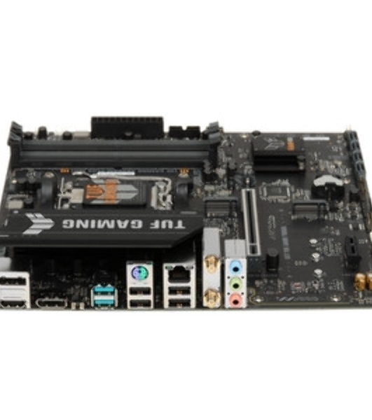 Материнская плата ASUS TUF GAMING A620M-A PLUS WIFI, AM5, AMD A620A, 4xDDR5, 4xSATA, 2xM.2, 1xPCIe 4.0 x16, 1xPCIe 3.0 x1, 1xHDMI, 2xDP, 1x2.5Gb LAN, Wi-Fi 6, Bluetooth 5.3, 2xUSB-A 10Gbps, 4xUSB-A 2.0, 3x3.5 мм, 7.1, mATX