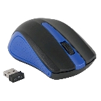 Мышь беспроводная Oklick 485MW черный/синий, 1200 dpi, радиоканал, USB, кнопки - 3, фото9