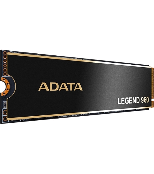 Накопитель SSD ADATA LEGEND 960, 2Tb, PCIe 4.0 x4, M.2 2280, NVMe, R/W 7400/6800, с радиатором