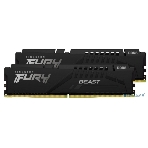 Оперативная память Kingston Fury Beast, DDR5, 32GB (2x16GB), 5200MHz, CL40, DIMM, радиатор, черный, фото25