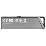 Флешка USB ADATA UE800 (AELI-UE800-128G-CSG), 128Gb, Type-C USB 3.2, R/W 1000/550, серебристый, фото12
