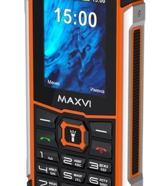 Мобильный телефон Maxvi R10 оранжевый